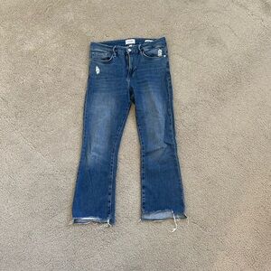 Frame Denim Le Crop Mini Boot